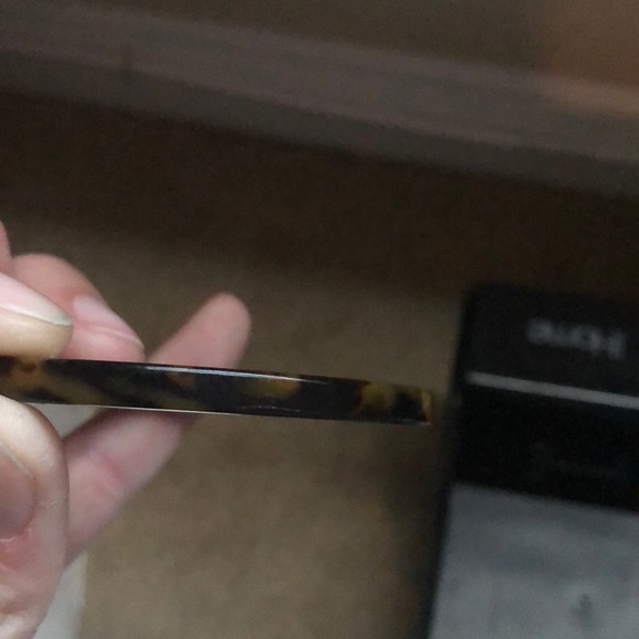J crew bracelet bangle. Tortoise and gold - Picture 2 of 3
